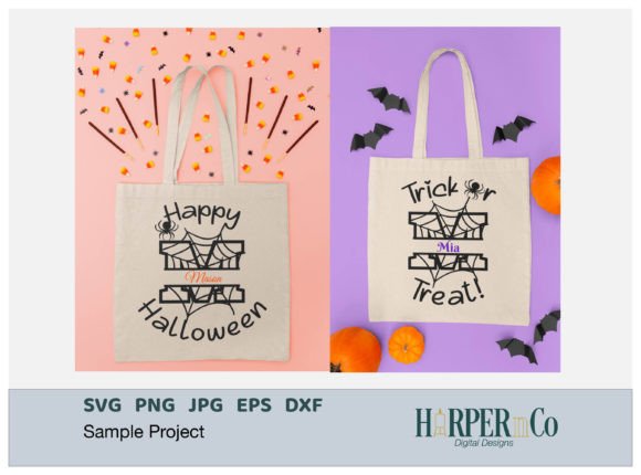 Download Halloween Monogram M SVG, Trick or Treat - Trick or treat Collection