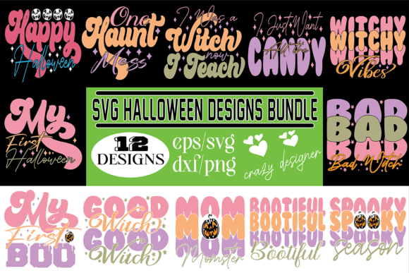 Download Svg Halloween Designs Bundle - Designs Collection