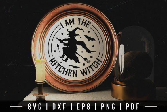 Download I Am the Kitchen Witch | Halloween SVG - Premium Resources